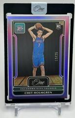 Chet Holmgren [Purple] #145 Basketball Cards 2022 Panini One and One Prices