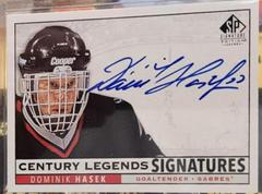 Dominik Hasek Hockey Cards 2020 SP Signature Edition Legends Century Prices