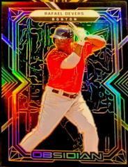 Rafael Devers [Orange] #45 Baseball Cards 2022 Panini Chronicles Obsidian Prices