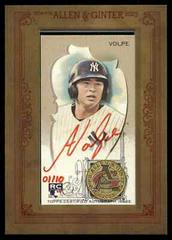 Anthony Volpe [Red Ink] Baseball Cards 2023 Topps Allen & Ginter Mini Framed Autographs Prices