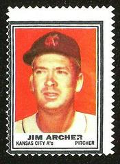 Jim Archer Baseball Cards 1962 Topps Stamps Prices