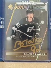 Brandt Clarke [Autograph Black] #148 Hockey Cards 2022 SP Authentic Prices