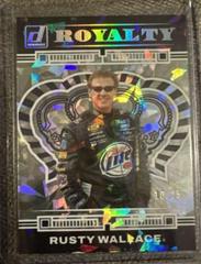 Rusty Wallace [Cracked Ice] #R6 Racing Cards 2023 Panini Donruss NASCAR Royalty Prices