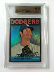 Clayton Kershaw [Black Refractor] #HC25 Baseball Cards 2013 Topps Heritage Chrome Prices