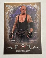 Undertaker [Bronze] Wrestling Cards 2016 Topps WWE Undisputed Prices