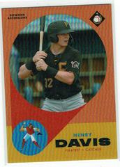 Henry Davis [Orange] Baseball Cards 2022 Bowman Chrome Ascensions Prices