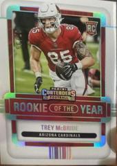 Trey McBride [Platinum] #ROY-TMB Football Cards 2022 Panini Contenders Rookie of the Year Prices
