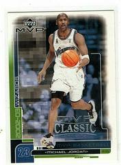 Michael Jordan [Classic] Basketball Cards 2002 Upper Deck MVP Prices