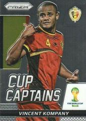 Vincent Kompany [Prizm] #30 Soccer Cards 2014 Panini Prizm World Cup Captains Prices