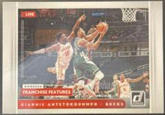 Giannis Antetokounmpo #2 Basketball Cards 2021 Panini Donruss Franchise Features Prices