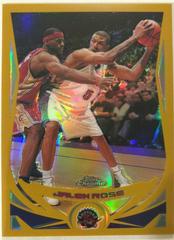 Jalen Rose [Gold Refractor] Basketball Cards 2004 Topps Chrome Prices