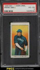 Frank Isbell Baseball Cards 1909 E90-1 American Caramel Prices