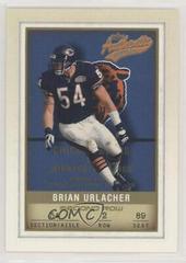 Brian Urlacher [Second Row] #79 Football Cards 2002 Fleer Authentix Prices