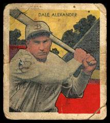Dale Alexander Baseball Cards 1933 R305 Tattoo Orbit Prices