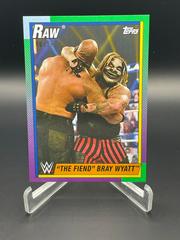 The Fiend' Bray Wyatt [Green] #43 Wrestling Cards 2021 Topps Heritage WWE Prices