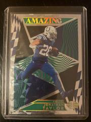Jonathan Taylor [Green] #A-7 Football Cards 2022 Panini Illusions Amazing Prices