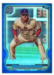 Rhys Hoskins [Blue] Baseball Cards 2020 Topps Gypsy Queen Prices