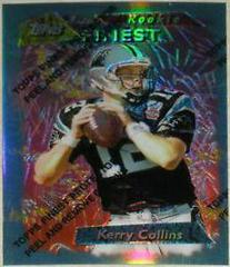 Kerry Collins [Refractor] #261 Football Cards 1995 Topps Finest Prices