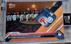 National League [Relics Orange] #565D Baseball Cards 2023 Topps Now Prices