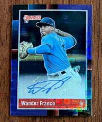 Wander Franco [Pandora Purple] #R88S-WF Baseball Cards 2022 Panini Donruss Optic Retro 1988 Signatures Prices