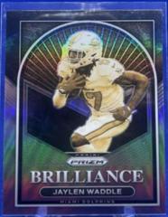 Jaylen Waddle [Silver] #B-12 Football Cards 2022 Panini Prizm Brilliance Prices