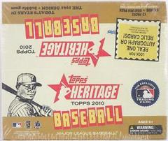 Retail Box Baseball Cards 2010 Topps Heritage Prices