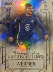 Timo Werner Soccer Cards 2021 Stadium Club Chrome UEFA Champions League Championship Contributions Prices