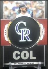 Brendan Rodgers [Black] #TLP-BR Baseball Cards 2023 Topps Team Logo Patch Prices