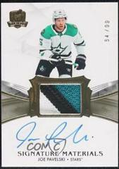 Joe Pavelski Hockey Cards 2020 Upper Deck The Cup Signature Materials Prices