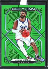 Jamal Murray [Green Flood] #2 Basketball Cards 2020 Panini Obsidian Prices