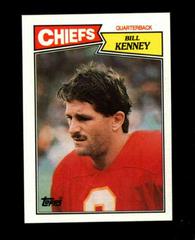 Bill Kenney #161 Football Cards 1987 Topps Prices