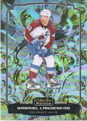 Gabriel Landeskog [Liquid Metal] Hockey Cards 2022 O-Pee-Chee Platinum Prices