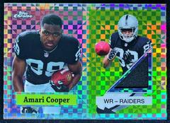 Amari Cooper [Xfractor] Football Cards 2015 Topps Chrome 60th Anniversary Prices