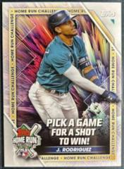 Julio Rodriguez #HRC-10 Baseball Cards 2023 Topps Home Run Challenge Prices