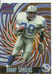 Barry Sanders [Shadows] Football Cards 1998 Pacific Revolution Prices