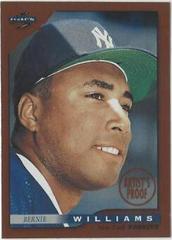 Bernie Williams [Series 2 Artist's Proof] #68 Baseball Cards 1996 Score Dugout Collection Prices