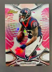 Arian Foster [Pink Refractor] Football Cards 2015 Topps Finest Prices