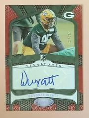 Devonte Wyatt [Red Etch] #RS-DW Football Cards 2022 Panini Certified Rookie Signatures Prices