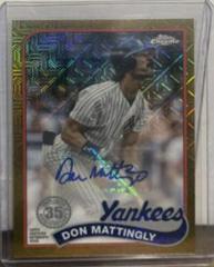 Don Mattingly [Gold] #89BA-DM Baseball Cards 2024 Topps 1989 Autograph Prices