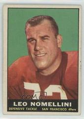 Leo Nomellini #64 Football Cards 1961 Topps Prices
