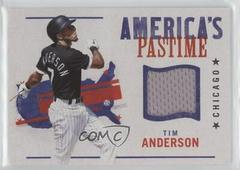 Tim Anderson [Red] Baseball Cards 2022 Panini Chronicles America's Pastime Swatches Prices