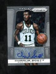 Charlie Scott Basketball Cards 2013 Panini Prizm Autograph Prices