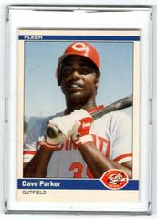 Dave Parker Baseball Cards 1984 Fleer Update Prices