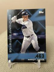 Aaron Judge [Blue] #SS-1 Baseball Cards 2023 Topps Significant Statistics Prices