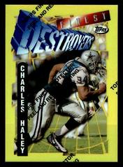 Charles Haley [Refractor w/Coating] Football Cards 1996 Topps Finest Prices