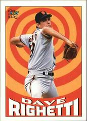 Dave Righetti Baseball Cards 1992 Topps Kids Prices