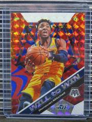 Donovan Mitchell [Reactive Blue] #16 Basketball Cards 2019 Panini Mosaic Will to Win Prices