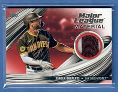 Xander Bogaerts [Red] #MLM-XB Baseball Cards 2023 Topps Update Major League Material Prices