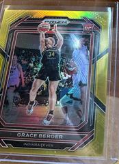 Grace Berger [Gold] #139 Basketball Cards 2023 Panini Prizm WNBA Prices