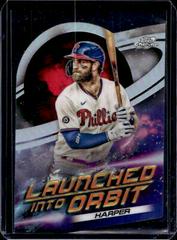 Bryce Harper Baseball Cards 2022 Topps Cosmic Chrome Launched Into Orbit Prices